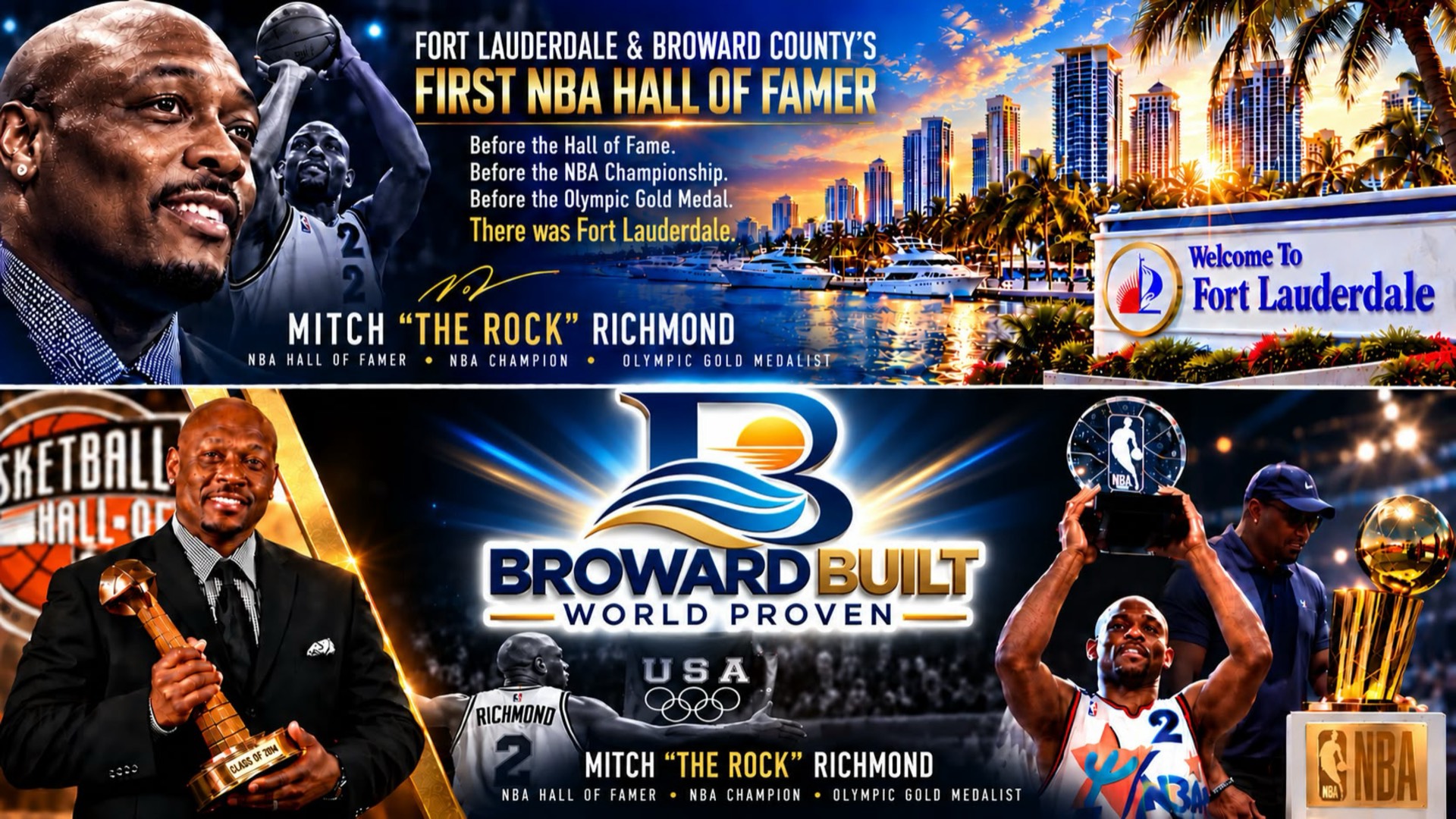 Fort Lauderdale & Broward County's First NBA Hall of Famer — Mitch The Rock Richmond