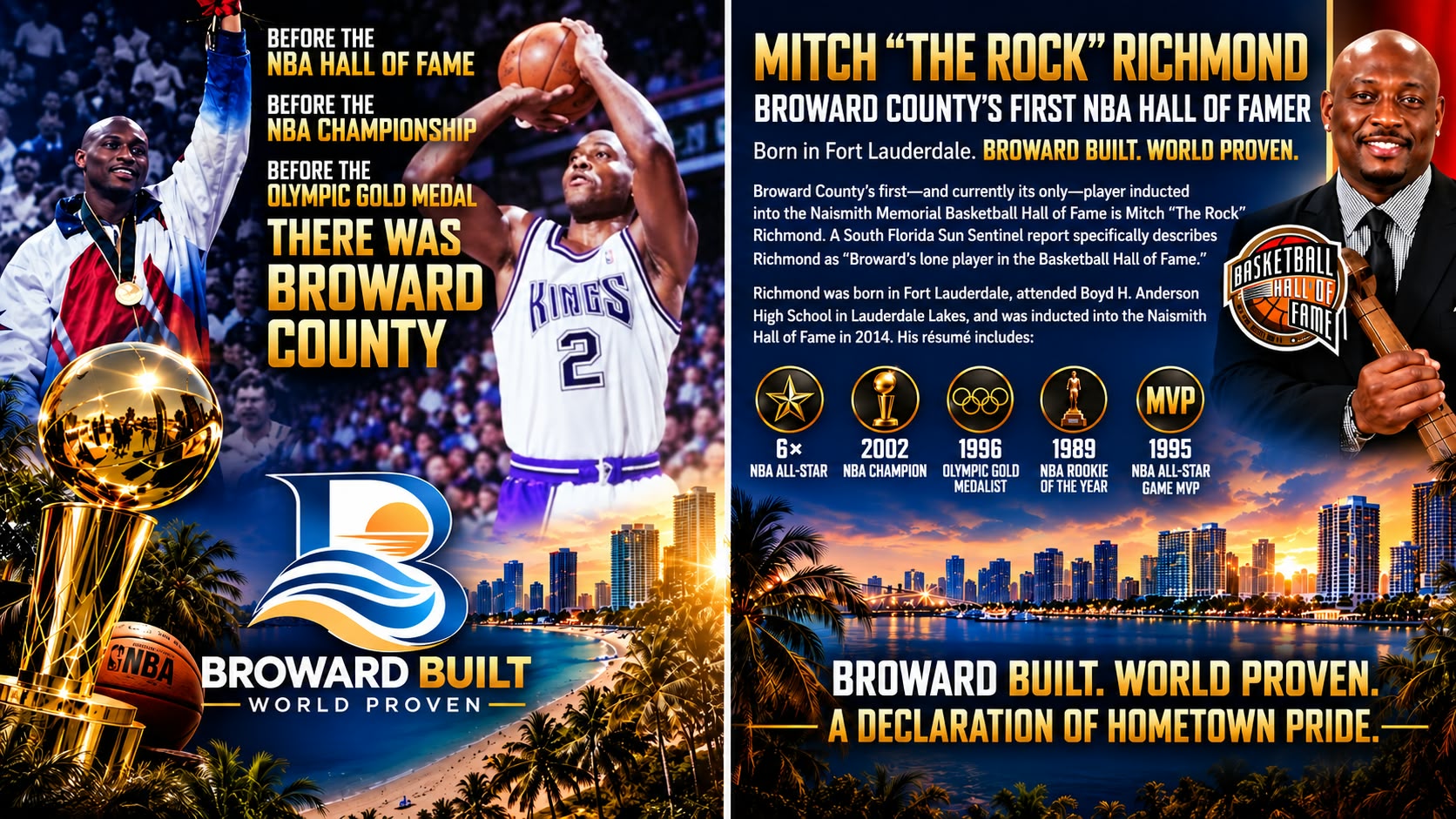 Mitch Richmond — Broward Built Pitch